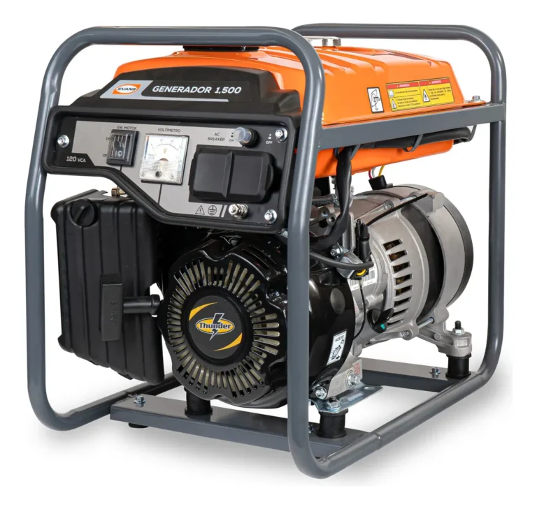 Planta de luz a gasolina Evans Thunder 1500 W AVR