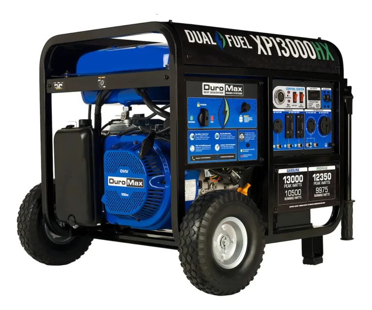 Planta de luz dual fuel DuroMax XP13000HX
