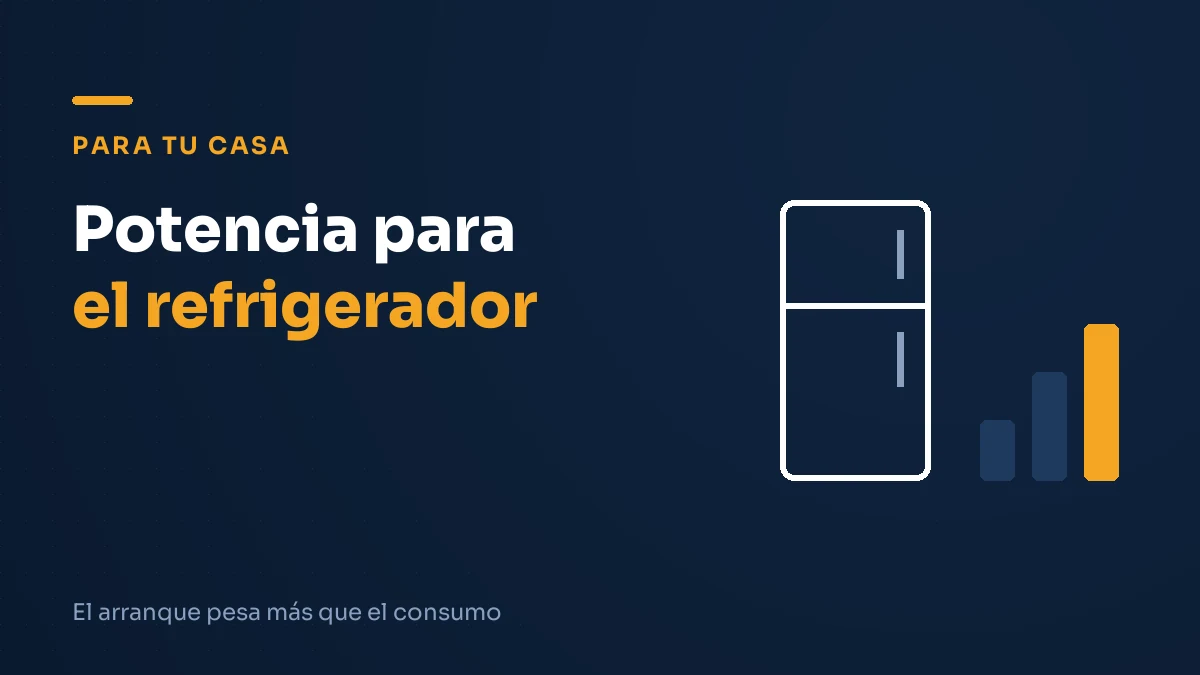 Ilustración editorial: potencia para el refrigerador