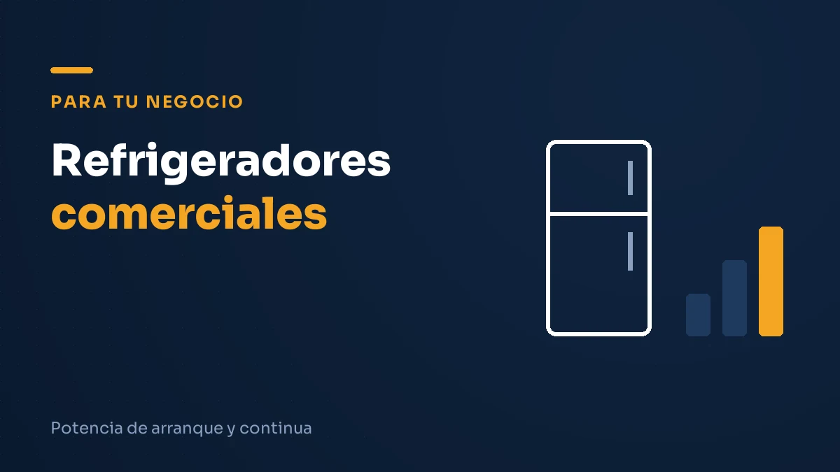 Ilustración editorial: refrigeradores comerciales